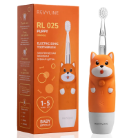 Электрическая зубная щетка Revyline RL 025 Baby Puppy, оранжевая