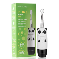 Электрическая зубная щетка Revyline RL 025 Baby Panda, чёрная