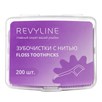 Revyline Зубочистки с нитью, 200 шт
