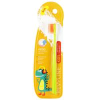 Детская зубная щетка Revyline KIDS S4800, от 3 до 12 лет, желтая