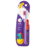 Детская зубная щетка Revyline KIDS S4800, от 3 до 12 лет, фиолетовая