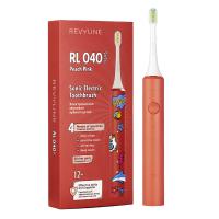 Электрическая зубная щетка Revyline RL 040 Kids, персиково-розовая