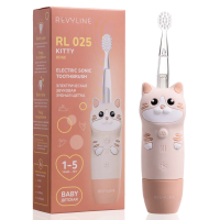 Электрическая зубная щетка Revyline RL 025 Baby Kitty, бежевая
