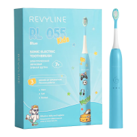 Электрическая зубная щетка Revyline RL 055 Kids, голубая