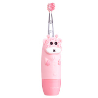 Детская электрическая звуковая зубная щетка Revyline RL 025 Baby, розовая
