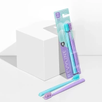 Набор зубных щёток Revyline SM6000 Duo, зеленая+фиолетовая (2 шт.)