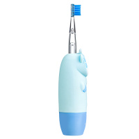 Детская электрическая звуковая зубная щетка Revyline RL 025 Baby, голубая