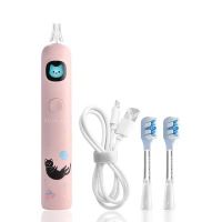 Электрическая зубная щетка Revyline RL 095 Kids, розовая
