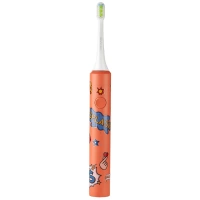 Электрическая зубная щетка Revyline RL 040 Kids, персиково-розовая