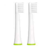 Насадки для электрической з/щ Revyline RL 050 Kids белая+салатовая (2шт.)