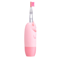 Детская электрическая звуковая зубная щетка Revyline RL 025 Baby, розовая