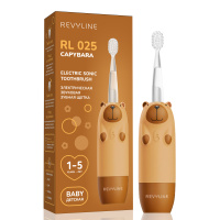 Электрическая зубная щетка Revyline RL 025 Baby Capybara коричневая